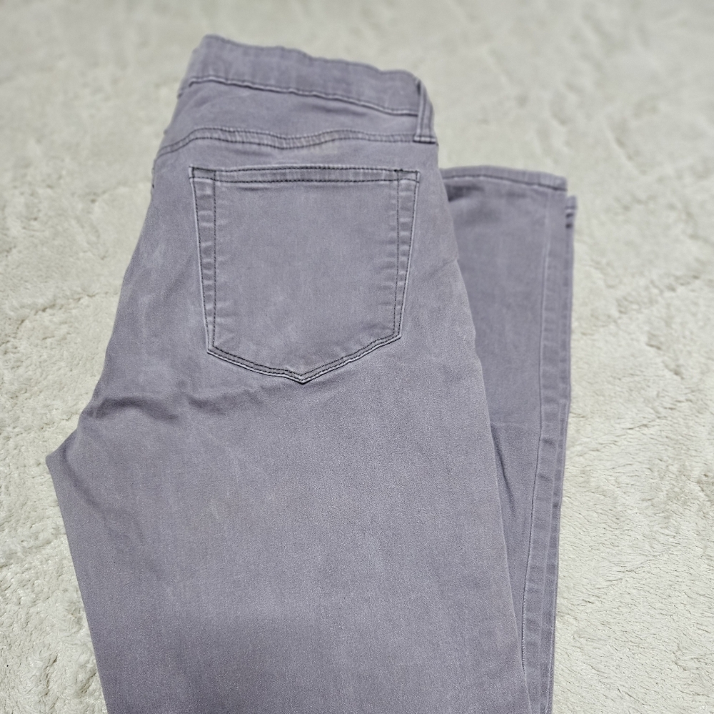 Lucky Brand Gray/Purple Straight Leg Jeans
